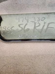 1955 1956 Packard Door R/f Glass And Retainer Assy Window Wing - 474330 Used. Price: $45.00.
