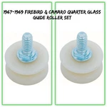 Oer Quarter Glass Guide Roller Pair For 1968-1969 Pontiac Firebird Chevy Camaro New. Price: $30.98.