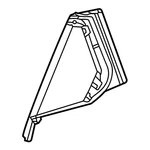 Genuine Mercedes-benz Oe Side Window, Fixed 254-730-07-00 New. Price: $222.87.