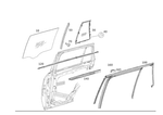 Genuine Mercedes-benz Window Fixed 204-730-27-55 New. Price: $213.44.
