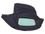 Fits: Mazda Miata 90-05 Haartz Black Vinyl Soft Top W/dot Approved Glass Window New. Price: $517.00.