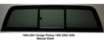 Fits 1994-2001 Dodge Pickup 1500 2500 3500 Manual Slider Back Glass Window New. Price: $279.00.