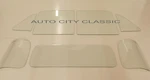 Clear Glass 1951 1952 1953 1954 Chevy Gmc Pickup Vent Door Piece Back Set New. Price: $259.00.