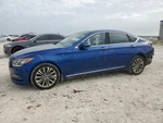 Right Blue Front Door Assembly Oem 17-20 Genesis G80 Used. Price: $150.00.