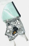 1988 Bmw E30 325I Convertible Left Rear Window Glass W/ Regulator Oem Used. Price: $236.00.