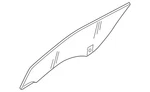 Genuine Nissan Door Glass 80301-6GP0A New. Price: $365.24.