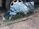 Mercedes 300CE Coupe 1247201118 Driver Door Glass 230CE W124 88-95 Left Front Used. Price: $186.75.