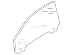 Genuine Audi Door Glass 8T0-845-202-D New. Price: $192.54.