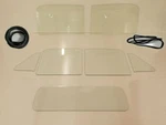 Clear Glass 1951 1952 1953 Chevy Gmc Pickup Windshield Vent Door Back Seals New. Price: $329.00.