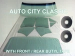 1965 Chevelle Malibu 2DR Hardtop Glass Windshield Vent Door Qtr Back Green Butyl New. Price: $610.00.