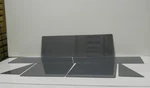 1966 - 1977 Ford Bronco Glass Series 98 Vent Door Quarter Back Smoke Grey New. Price: $375.00.