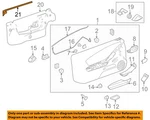 Chevrolet Gm Oem Door-window Sweep Belt Molding Weatherstrip Right 92243320 New. Price: $139.50.