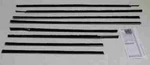 Weatherstrip Fuzzy Kit For 1959 Buick Chevy Oldsmobile Pontiac 4 Door Hardtop New. Price: $165.00.