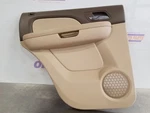 2013 Chevy Tahoe Ls Front Door Trim Panel Tan Left Driver Used. Price: $114.75.