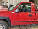 99-07 Gmc Sierra 1500 2 Driver Left Front Door Victory Red Paint 74U Used. Price: $300.00.