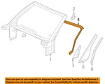 Gm Oem 14-19 Corvette Roof Windshield Header Components-weatherstrip 84367842 New. Price: $363.78.