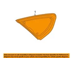 Ford Oem 13-20 Fusion Quarter Panel Glass-qtr DS7Z5429710A New. Price: $385.11.