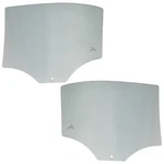 Door Glasses Set Of 2 Rear Driver & Passenger Side For Vw Left Right Jetta Pair New. Price: $130.23.