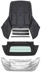 Convertible Top Kit Folding Glass Rear Window Oer Fits Chevrolet Camaro R513101 New. Price: $1399.61.