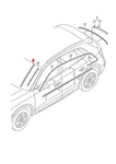 Genuine Audi Q5 Fyb Water Deflector Strip Satin Black 80A854327B9B9 New. Price: $31.74.
