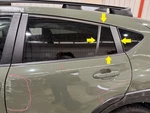 24-25 Subaru Xv Crosstrek Driver Left Rear Door Vent Window Glass Only Used. Price: $110.00.