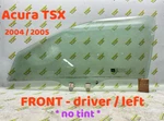 Acura Tsx Door Window Glass Front Driver Left 2004 2005 Oem Used. Price: $84.99.