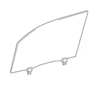 2016-18 Toyota Tacoma Front Left Hand Drivers Side Door Glass 68102-04120 Oem New. Price: $164.95.