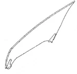 Fits Porsche Cayenne 2020-2025 4 Door Coupe Driver Left Side Front Window Glass New. Price: $350.00.