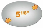 Flat Mirror Glass For 1978-80 American Motors Amx W/o Backingplate New. Price: $19.28.