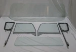Glass For 1955 - 1959 Chevy Truck Windshield Vent Posts Door Small Back Clear New. Price: $1099.00.