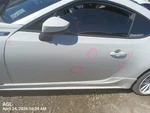 Left Wht Front Door Assembly Oem 13-16 Scion Fr-s Used. Price: $159.00.
