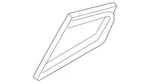 Genuine Mazda Vent Window Weatherstrip BHN9-73-651 New. Price: $15.53.