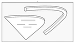 Genuine Audi Quarter Glass 8W8-845-298-K-NVB New. Price: $399.08.