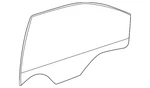 Genuine Gm Door Glass 26343501 New. Price: $63.27.