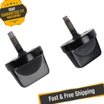 Kentrol 50510 Windshield Knobs (pair) 1976-1986 Jeep Cj / Wrangler Yj New. Price: $86.39.