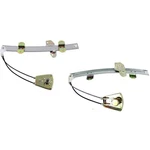 Front Power Window Regulator Set Of Left & Right For 1996-2000 Honda Civic Cx New. Price: $81.67.