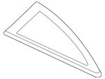 Genuine Gm Quarter Glass 24463992 New. Price: $615.23.