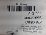 2000-2004 Dodge Dakota Driver Left Rear Door Glass Oem Unit Id 55257191AB Used. Price: $119.99.