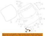 Mazda Oem 16-21 CX-3 Lift Gate Hardware-release Switch D10E624B0B New. Price: $63.82.