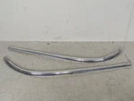 Mercedes Front Windshield Lower Chrome Trim Pair L&r Oem W108 250SE 280S 1967 Used. Price: $125.00.