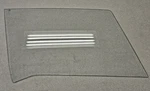 Nice Used Original Porsche 914 Passengers Door DELODUR-1 Clear Window Glass #1-2. Price: $75.00.