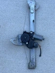 02-08 Jaguar X400 X-type Rear Left Side Door Window Regulator 1X43F27001AD Oem Used. Price: $33.60.