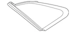 Genuine Kia Quarter Glass 87820-L3100 New. Price: $143.52.