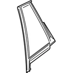 Genuine Bmw Side Window Fixed, Door, Rea 51-35-7-431-146 New. Price: $387.06.