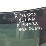 Used Rear Back Glass Fits: 2012 Mercedes-benz Cls-class 218 Type CLS550. Price: $499.00.