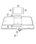 Genuine Mopar Backlite Glass 68571910AB New. Price: $411.20.