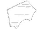 Genuine Audi Door Glass 8W8-845-206-B New. Price: $179.49.
