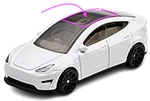 Fits: 2020 - 2023 Tesla Model Y Panoramic Sunroof , Moonroof Window Glass New. Price: $1160.95.