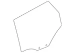 Genuine Audi Door Glass 8P4-845-205-B New. Price: $136.69.