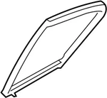 Genuine Infiniti 2017-2020 Q50 Glass Weather-strip 82273-6HE0A New. Price: $123.92.